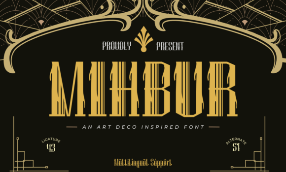 Mihbur Font - Featured Image