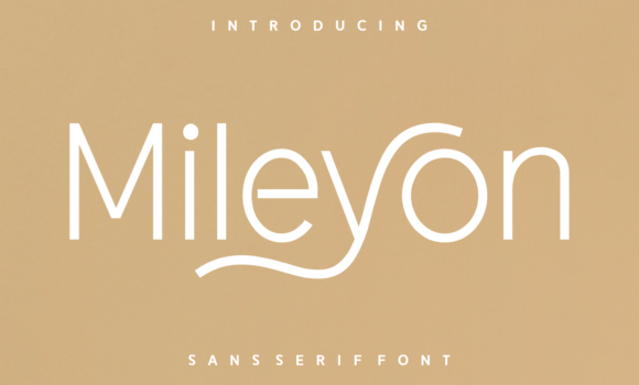Mileyon Font - Featured Image