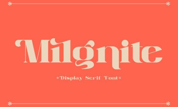 Milgnite Font - Featured Image