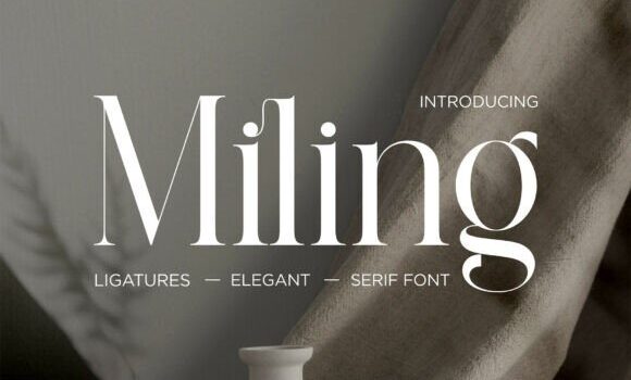 Miling Font - Featured Image