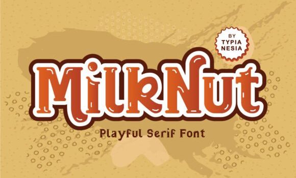 Milk Nut Font - Featured Image