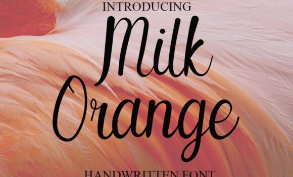 Milk Orange Font Fonts Free Download Milk Orange Font - Featured Image