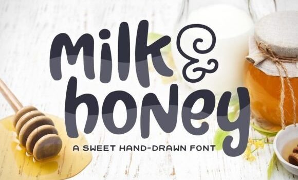 Milk & Honey Font - Featured Image