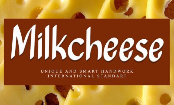Milkcheese Font - Featured Image