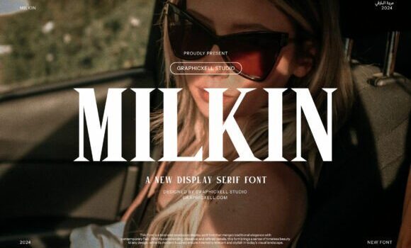 Milkin Font - Featured Image