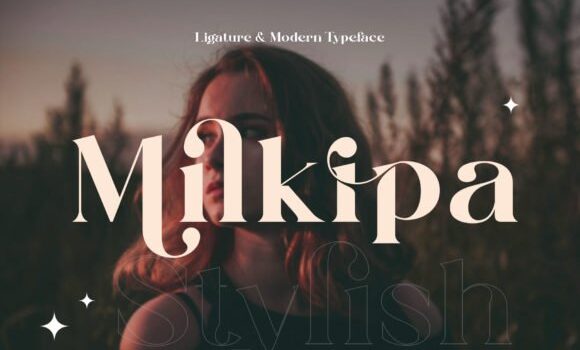 Milkipack Stylish Font - Featured Image