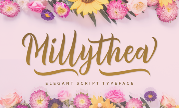 Millythea Font - Featured Image