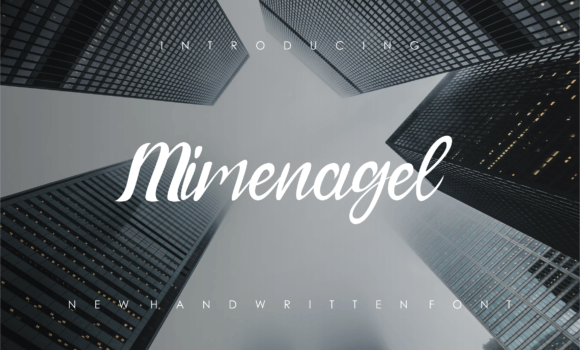 Mimenagel Font Fonts Free Download Mimenagel Font - Featured Image