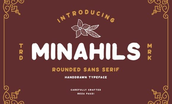 Minahils Font - Featured Image