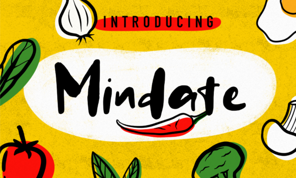Mindate Font - Featured Image
