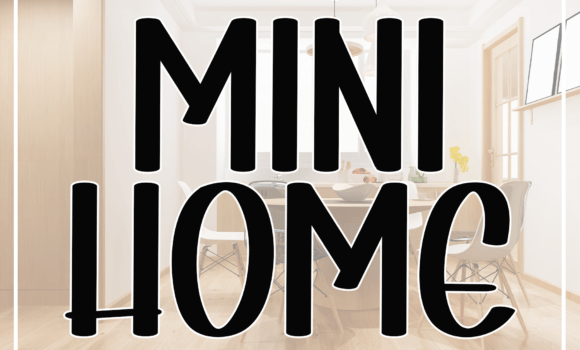 Mini Home Font - Featured Image