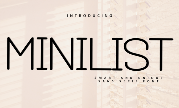 Minilist Font Fonts Free Download Minilist Font - Featured Image