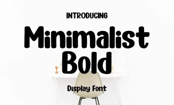 Minimalist Bold Font - Featured Image