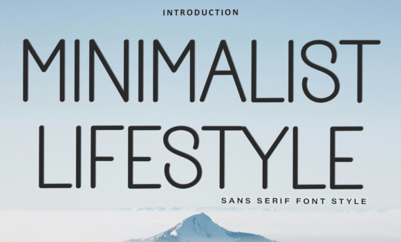 Minimalist Lifestyle Font - Featured Image