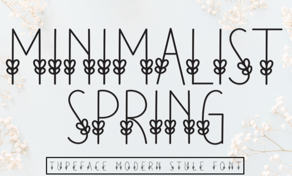 Minimalist Spring Font Fonts Free Download Minimalist Spring Font - Featured Image