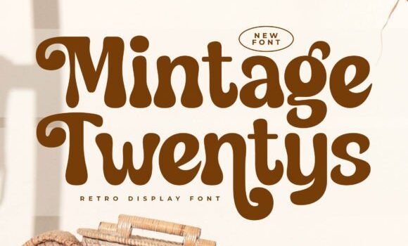 Mintage Twentys Font - Featured Image