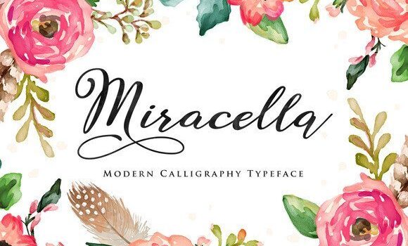 Miracella Font - Featured Image