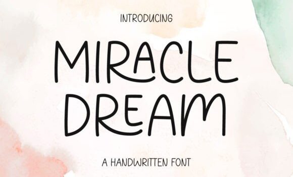 Miracle Dream Font Fonts Free Download Miracle Dream Font - Featured Image