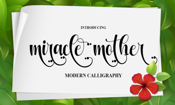 Miracle Mother Font Fonts Free Download Miracle Mother Font - Featured Image