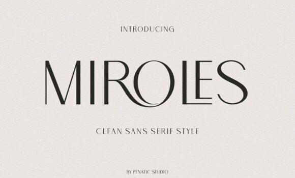 Miroles Font - Featured Image