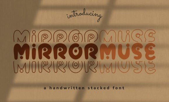 Mirrormuse Font - Featured Image