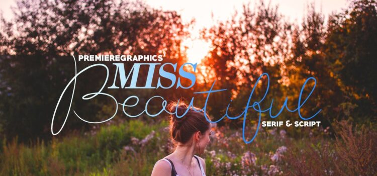 Miss Beautiful Font - Featured Image