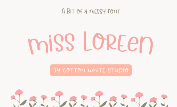 Miss Loreen Font - Featured Image