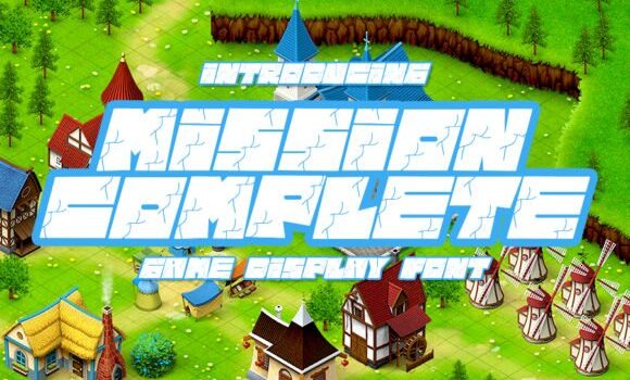Mission Complete Font - Featured Image