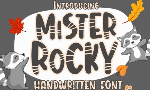 Mister Rocky Font Fonts Free Download Mister Rocky Font - Featured Image