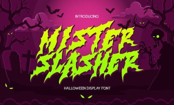 Mister Slasher Font Fonts Free Download Mister Slasher Font - Featured Image