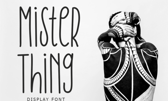 Mister Thing Font - Featured Image
