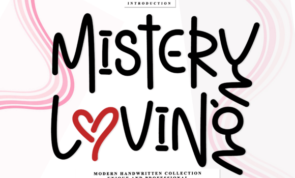 Mistery Loving Font - Featured Image