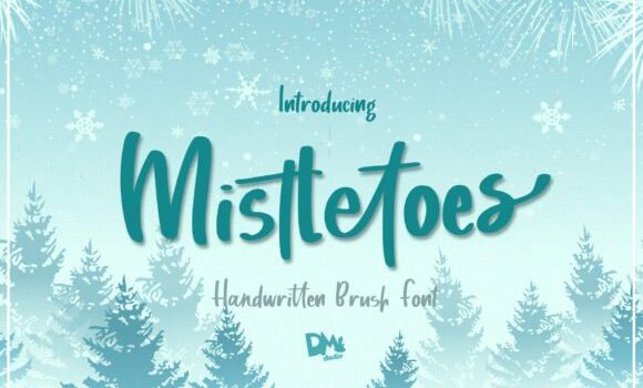 Mistletoes Font - Featured Image