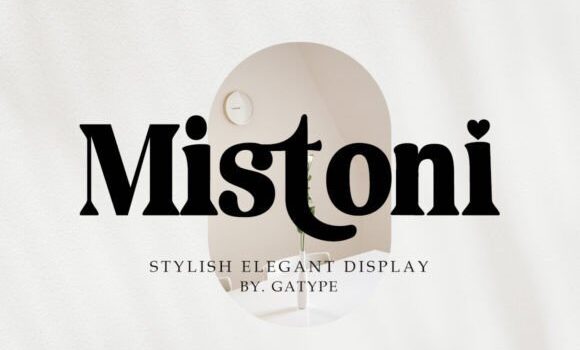 Mistoni Font - Featured Image