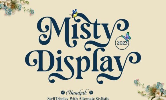Misty Display Font Fonts Free Download Misty Display Font - Featured Image