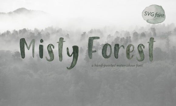 Misty Forest Font Fonts Free Download Misty Forest Font - Featured Image
