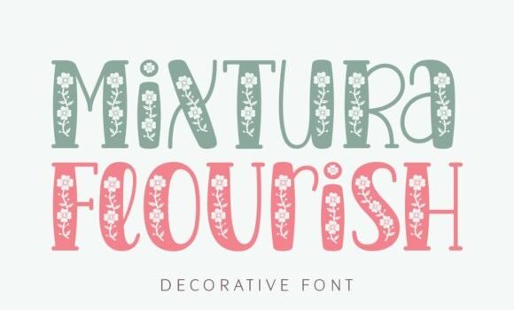 Mixtura Flourish Font Fonts Free Download Mixtura Flourish Font - Featured Image