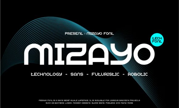 Mizayo Font - Featured Image