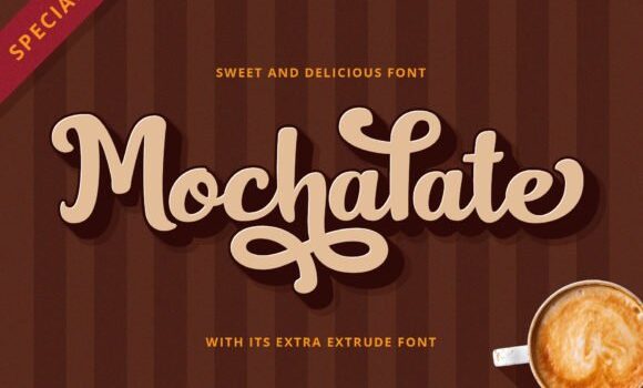 Mochalate Script Font - Featured Image