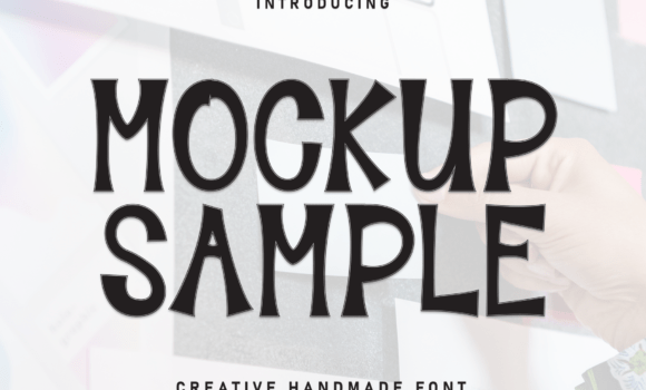 Mockup Sample Font - Featured Image