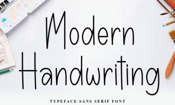 Modern Handwriting Font - Featured Image