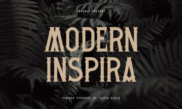 Modern Inspira Font - Featured Image