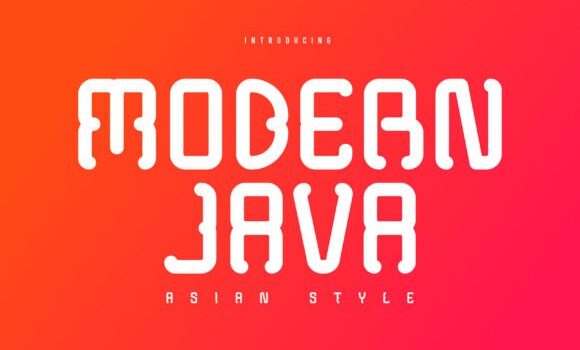 Modern Java Font - Featured Image
