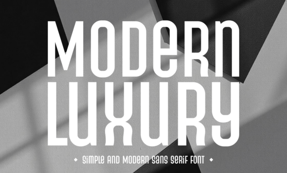 Modern Luxury Font - Featured Image