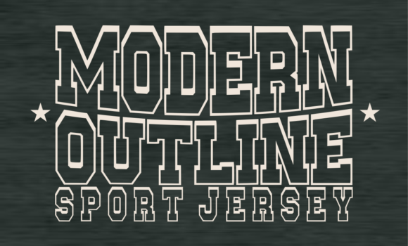 Modern Outline Font Fonts Free Download