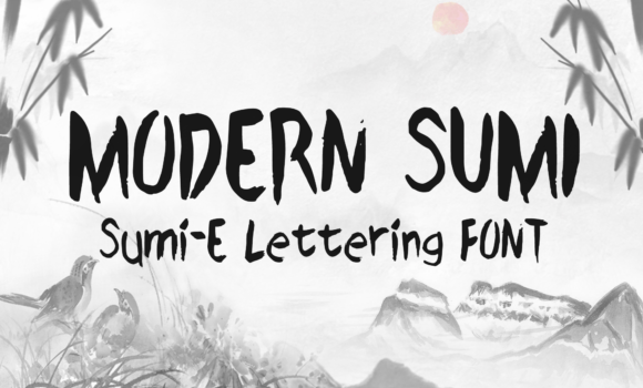 Modern Sumi Font Fonts Free Download Modern Sumi Font - Featured Image