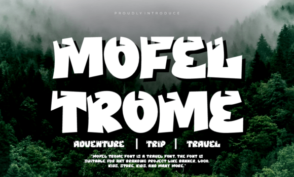Mofel Trome Font - Featured Image