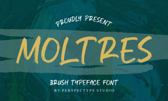 Moltres Font - Featured Image