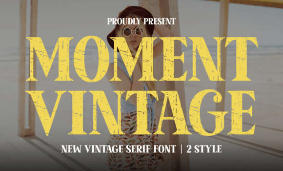 Moment Vintage Font Fonts Free Download Moment Vintage Font - Featured Image