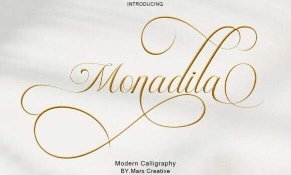 Monadila Font - Featured Image
